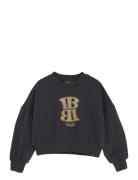 Indian Blue Jeans Sweater Lava Dye Svart