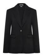 Calvin Klein Ponte Slim Blazer Svart