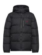 Ralph Lauren Kids Ripstop Down Hooded Jacket Svart