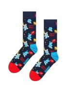 Happy Socks Aquarius Sock Marinblå