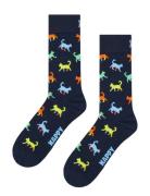 Happy Socks Kitten Love Sock Marinblå
