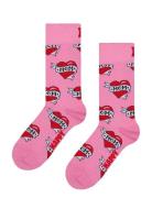 Happy Socks Mom Sock Rosa