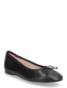 Mango Ballet Flats With Bows Svart