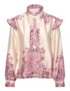 Noella Reno Ruby Ruffle Blouse Rosa