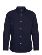 Levi's Lw-L/S Woven Top Marinblå