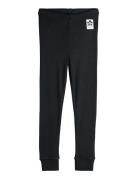 Mini Rodini Modal Rib Leggings Svart