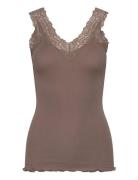 Rosemunde Rwbernadine Organic Cotton Sl Lace Brun