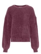 Kids Only Kognewpiumo L/S Pullover Knt Noos Burgundy