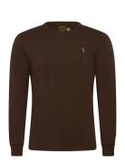 Polo Ralph Lauren Custom Slim Fit Jersey T-Shirt Brun