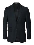 Selected Slhslim-Neil Chk Blz Noos Marinblå