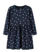 Name It Nmfvivian Ls Dress Marinblå