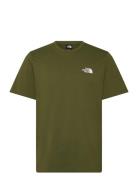 The North Face M S/S Simple Dome Tee Grön