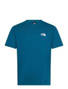 The North Face M S/S Simple Dome Tee Blå