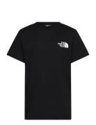 The North Face Teen Box Nse Regular Ss Tee Svart