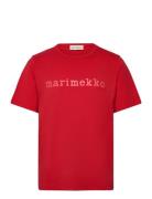 Marimekko Vihne Logo Placement Röd