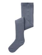 Name It Nmmwakma Wo/Bl Structure Pantyhose Marinblå