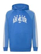 Under Armour Ua Rival Flc Cb Hood Blå