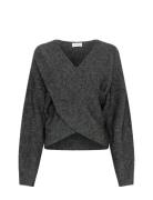 MSCH Copenhagen Mschzinelle Hope Wrap Pullover Grå
