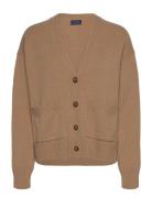 Polo Ralph Lauren Wool-Blend V-Neck Cardigan Brun