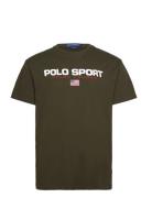 Polo Ralph Lauren Classic Fit Polo Sport Jersey T-Shirt Grön