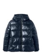 LMTD Nlnmayar Puffer Jacket Noos Marinblå