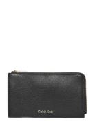 Calvin Klein Foil Logo Top Zip Cardcase Svart