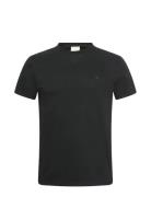 Calvin Klein Ss Slim Stretch Cotton Crewnk Te Svart