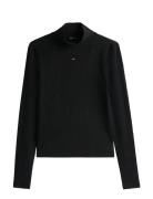 Tommy Jeans Tjw Essential Mock Neck Svart