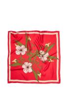 Becksöndergaard Magna Flower Sia Scarf Röd