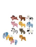 Vilac Magnets 30 Pcs - 10 Funny Animals Multi/patterned