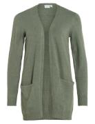 Vila Viril Open L/S Knit Cardigan - Noos Grön