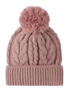 Name It Nmfmilo Knit Hat2 Rosa