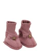 Mikk-line Wool Footies Rosa