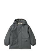 Wheat Thermo Rain Coat Aju Grå