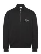 Calvin Klein Jeans Ls Eu 350Terry Micro Monologo Qt Svart