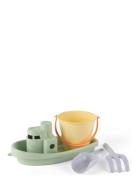 Dantoy Pastel Recycled Boat & Sandset 4 Pcs Multi/patterned