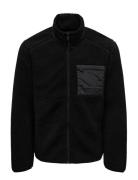 ONLY & SONS Onsdallas Sherpa Jacket Otw Vd Svart