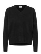 Kaffe Kaniel V-Neck Pullover Svart