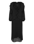Soaked In Luxury Slharietta Maxi Dress Svart