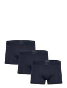Emporio Armani 3 Pack Bottom Marinblå