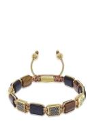 Nialaya The Dorje Flatbead Collection - Matte Onyx And Brown Tiger Eye...