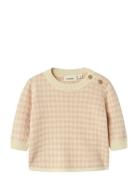 Lil'Atelier Nbfnadie Ls Loose Knit Lil Rosa