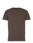 Clean Cut Copenhagen Kolding Organic Tee S/S Brun