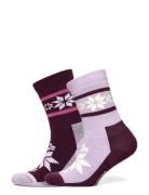 Kari Traa Rusa Sock 2Pk Rosa