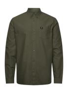 Fred Perry Oxford Shirt Khaki Green
