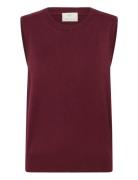 Kaffe Kalizza Knit Slipover Burgundy