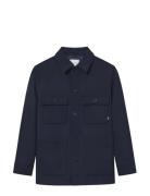 WOOD WOOD Wwivan Shirt Jacket 25190 Marinblå