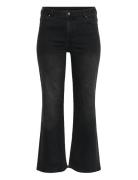 Kaffe Curve Kcflora Flared Long Jeans Svart