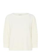 Kaffe Kabetty Pullover Vit
