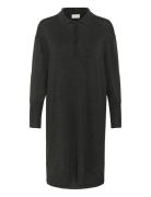 Kaffe Kalizza Polo Knit Dress Grå